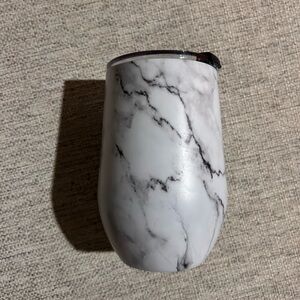 Elegant Marble Insulated Tumbler